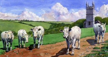  Cattle Art Painting - cattle 16